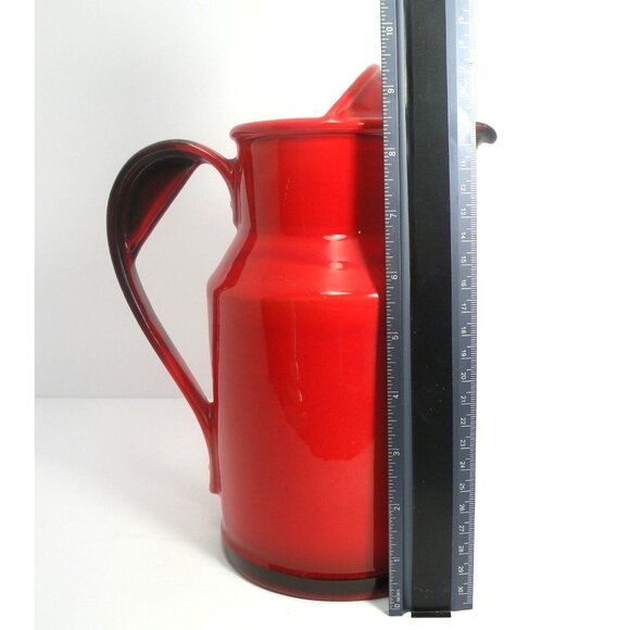 Metlox Vintage Mid Century Modern Poppy Trail 64 oz. Pitcher Cira 1950's - Picture 11 of 11